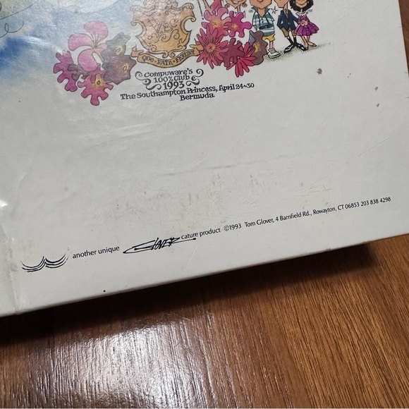 SEALED Vintage Compuware 100% Club 1993 Bermuda Puzzle - Picture 4 of 9